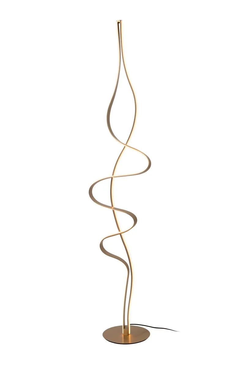 Lucide - Lambada - Golvlampa - Guld