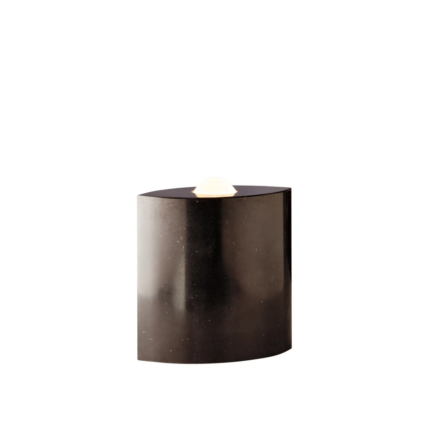 Tecnolumen - Floor Lamp Egyptian Eye EE 86 Black Marble - Uplight - Günter Leuchtmann - Svart