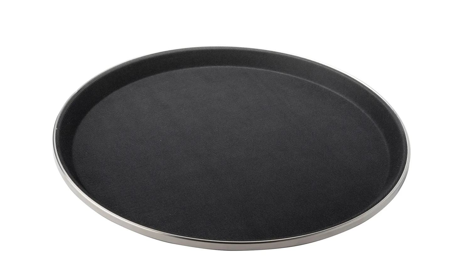 Dorre Serviertablett rund Ø35,5 cm Schwarz