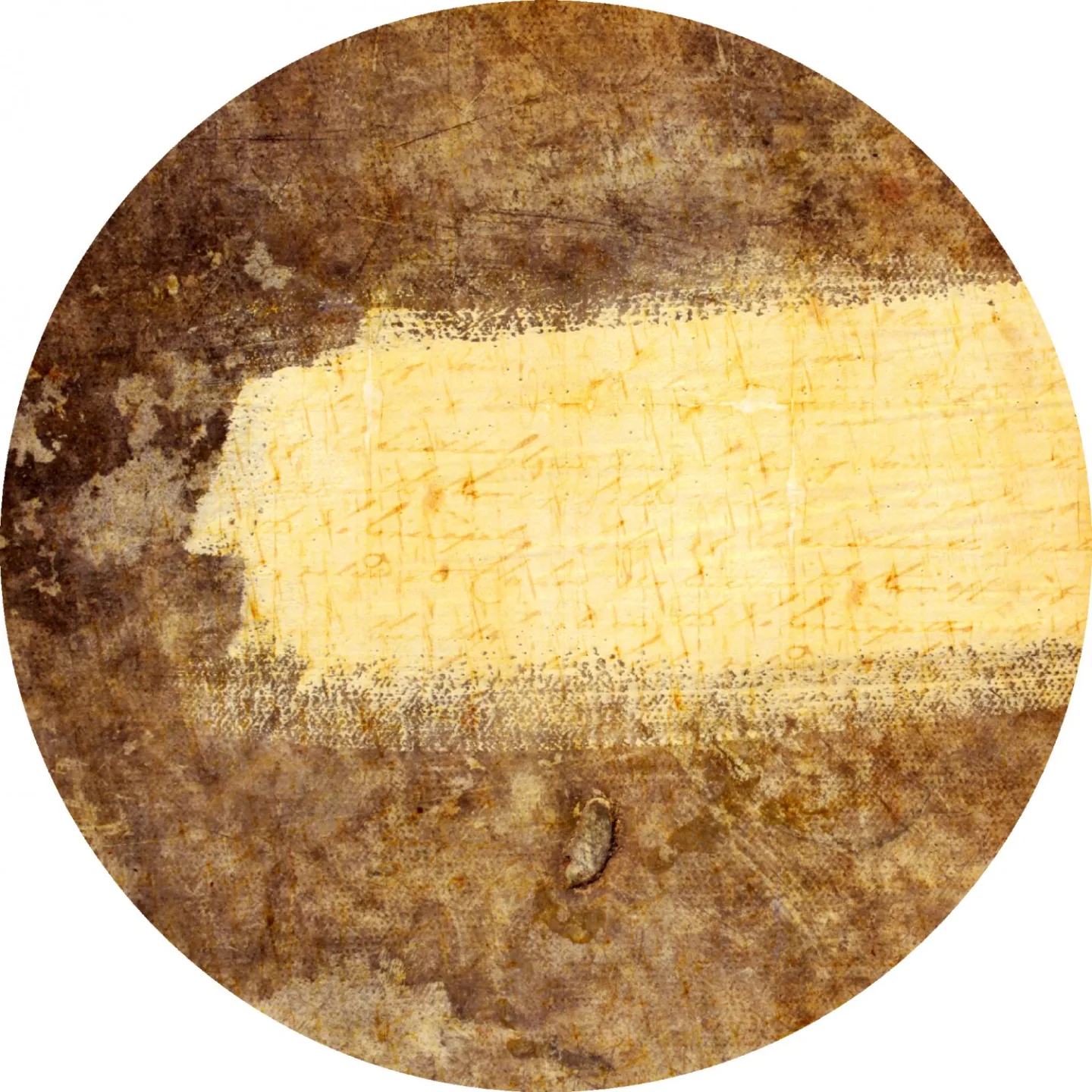 Rundt teppe - Agost (brun/beige) (Størrelse: Ø 200 cm)