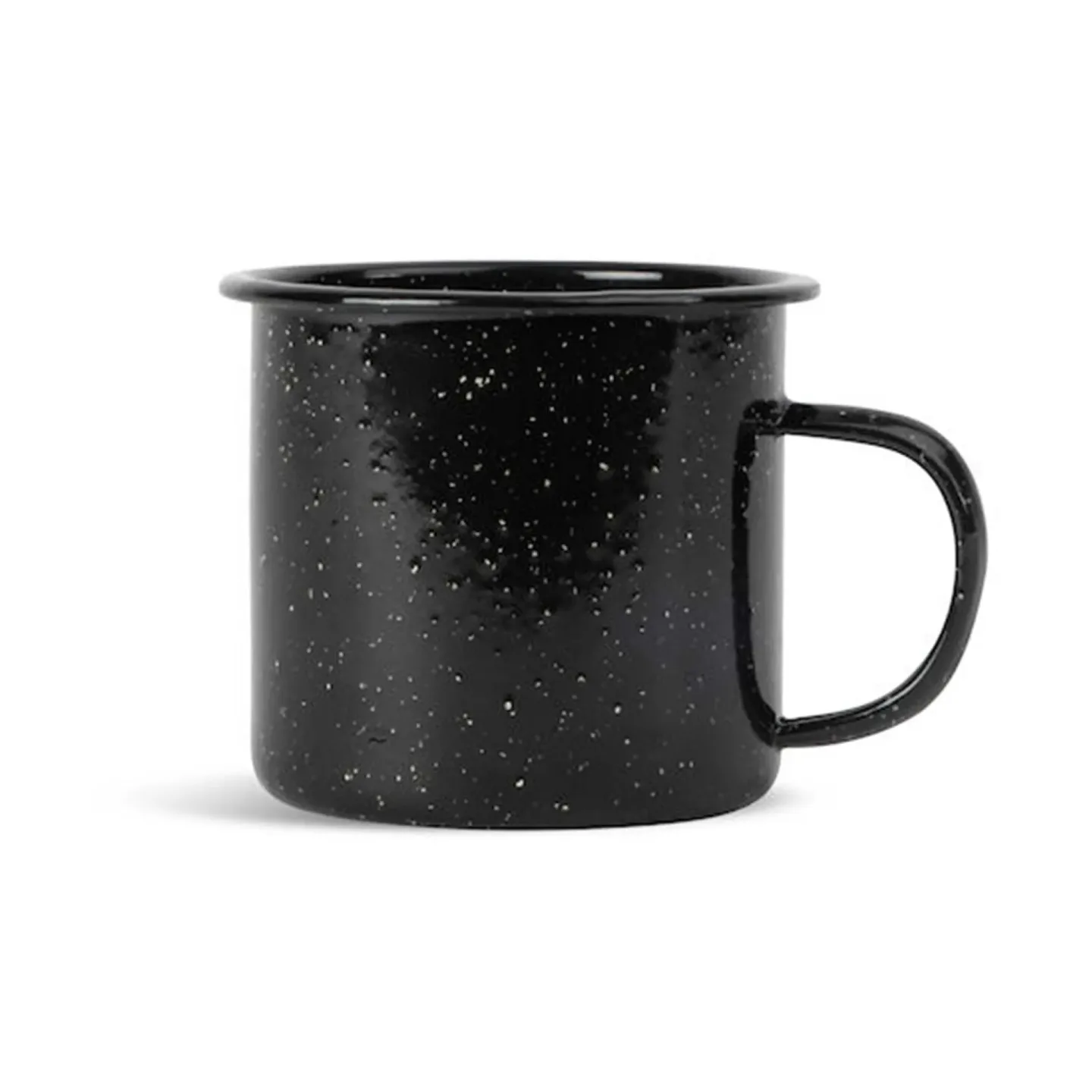 Sagaform Doris Emailletasse 35cl Schwarz