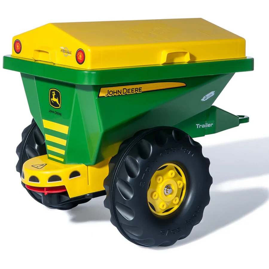 RollyStreuanhänger John Deere Rolly Toys Grün Kunststoff - Farbe: Grün/Gelb