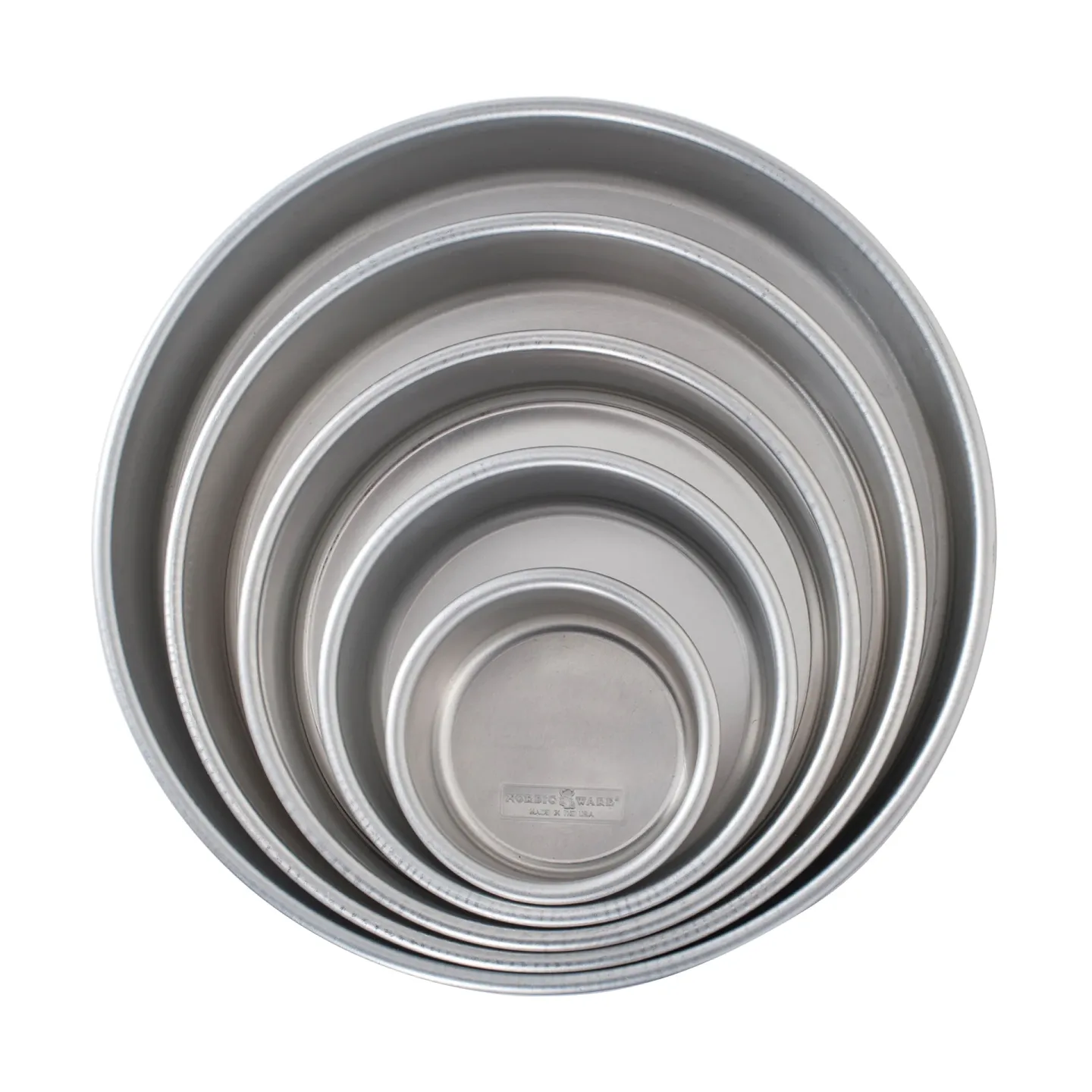 Nordic Ware Nordic Ware Naturals Hochzeitstorte Backform 5 Teile Aluminium