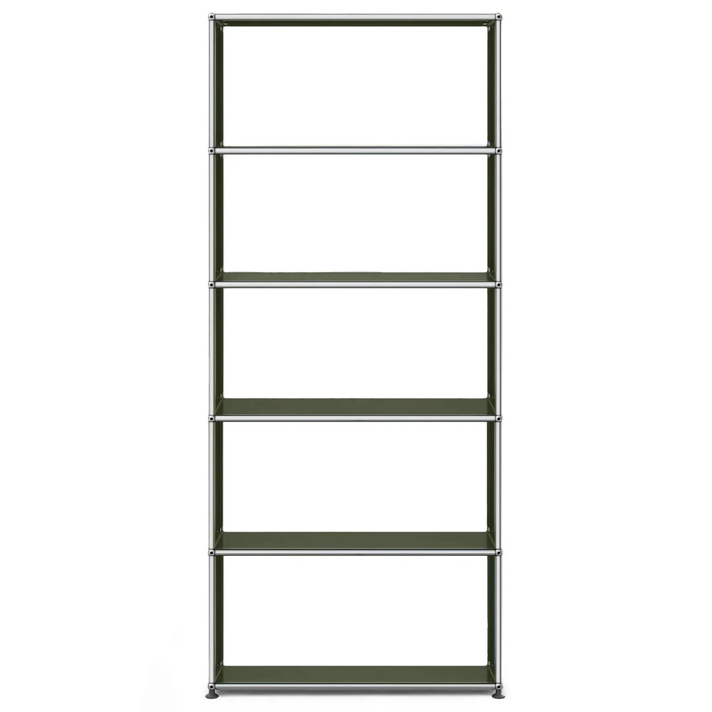USM - USM Haller 108 Shelving 36 Olive Green - Hyllor & Hyllsystem - Fritz Haller & Paul Schärer - Grön - Metall