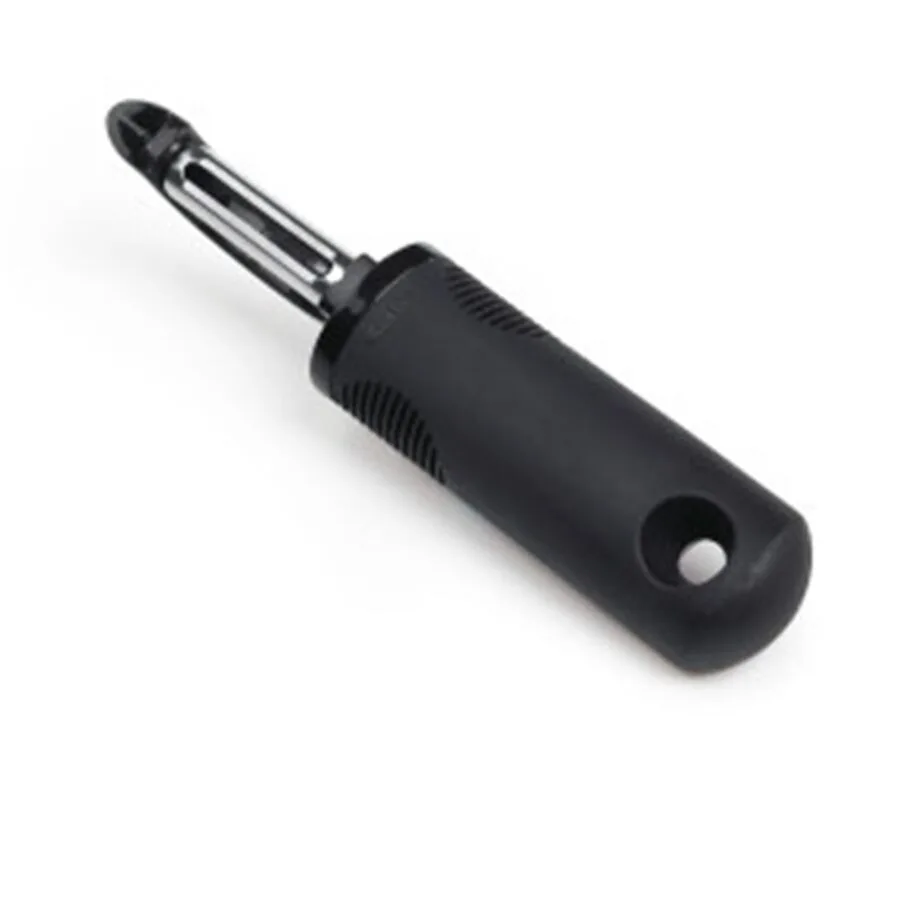 Schäler Oxo Schwarz Edelstahl 5.1 cm - Material: 18/10 Edelstahl - Schäler