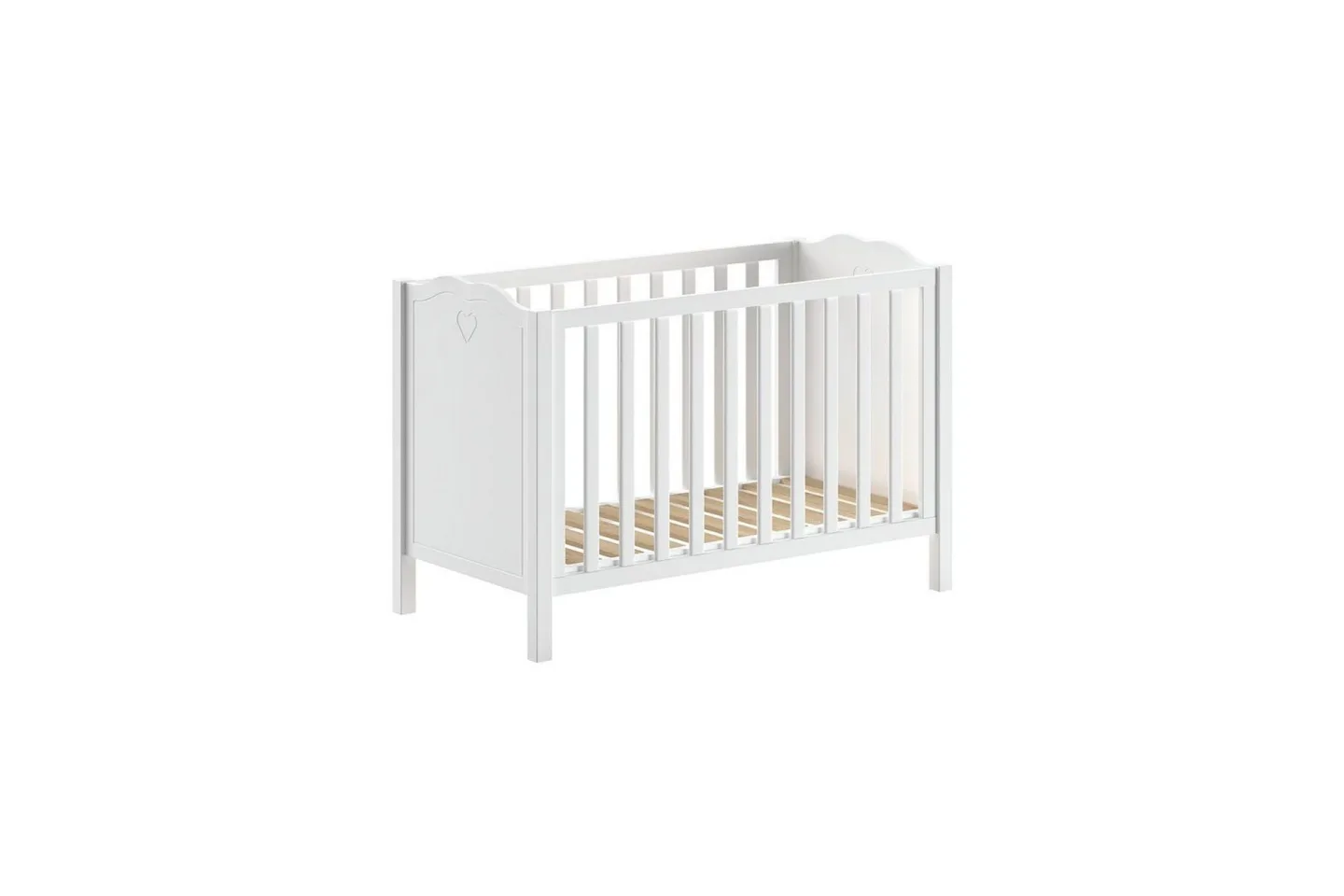 Amori Spjälsäng 67x129 cm - Vit
