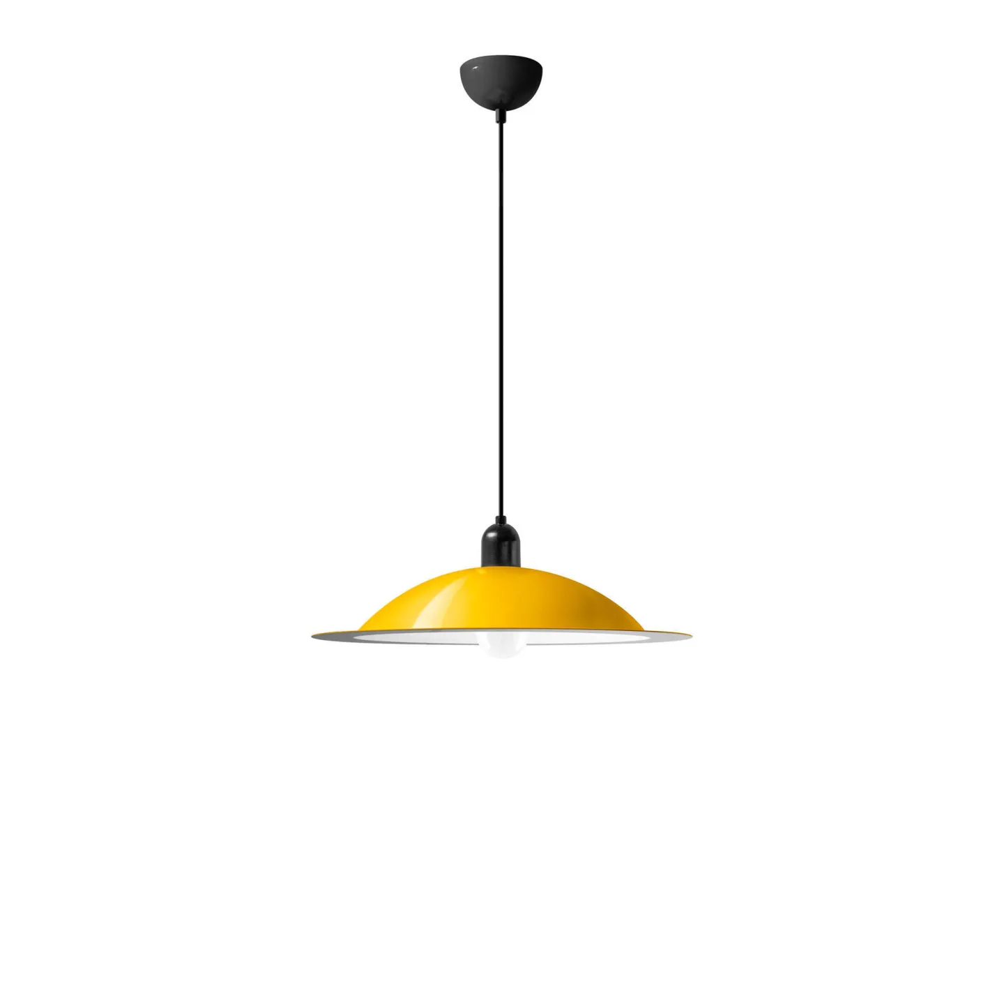 Stilnovo - Lampiatta Suspension 50, Yellow/White - Pendellampor - De Pas, D'Urbino & Lomazzi - Gul