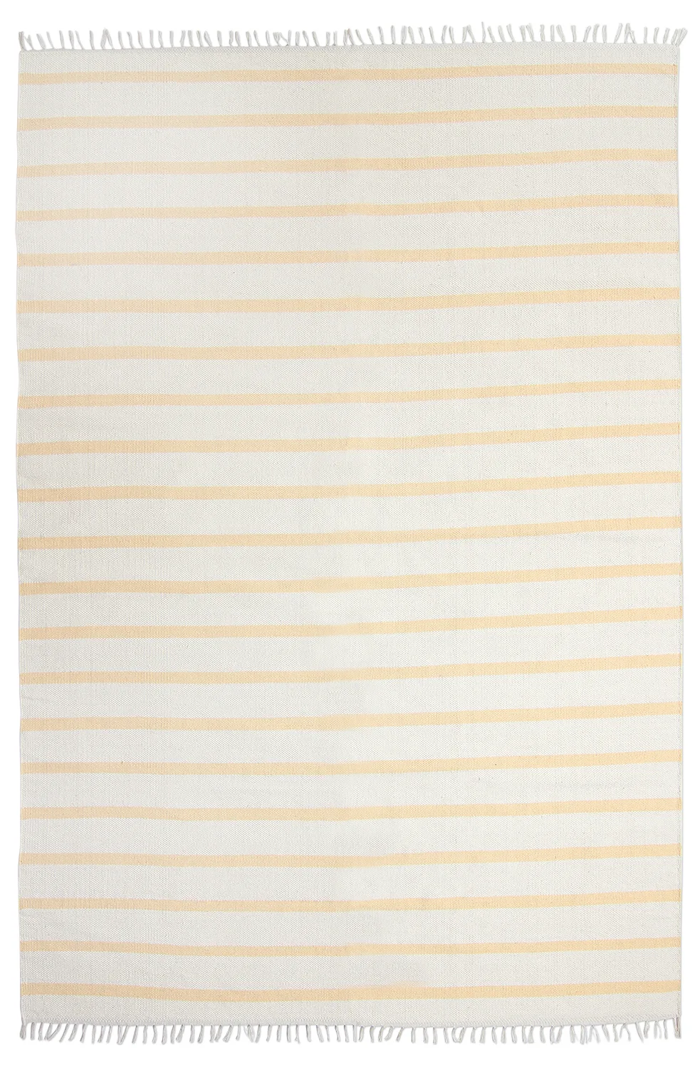 Bomullsteppe - Helle (gul) (Størrelse: 300 x 400 cm)