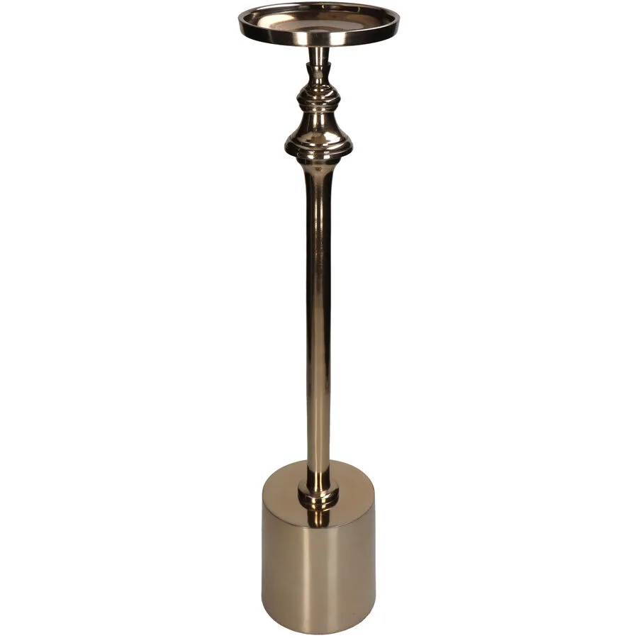 Kerzenhalter Kaars champagner Aluminium H 52 cm 1