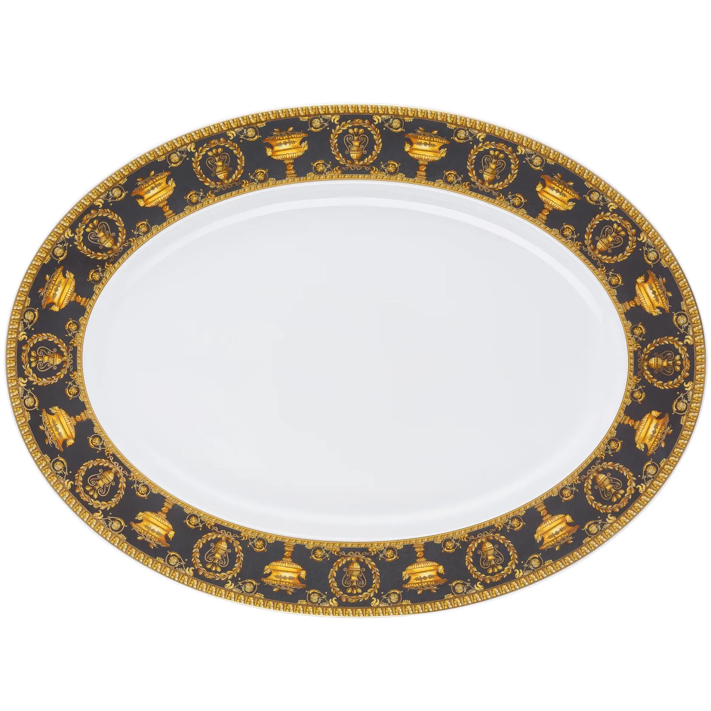 Versace Versace I love Baroque Servierplatte Nero