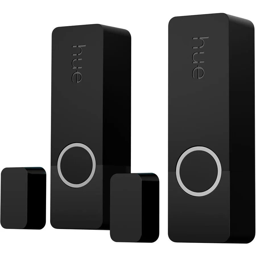 Philips Hue Hue Secure Kontaktsensor Doppelpack schwarz - Material: Kunststoff