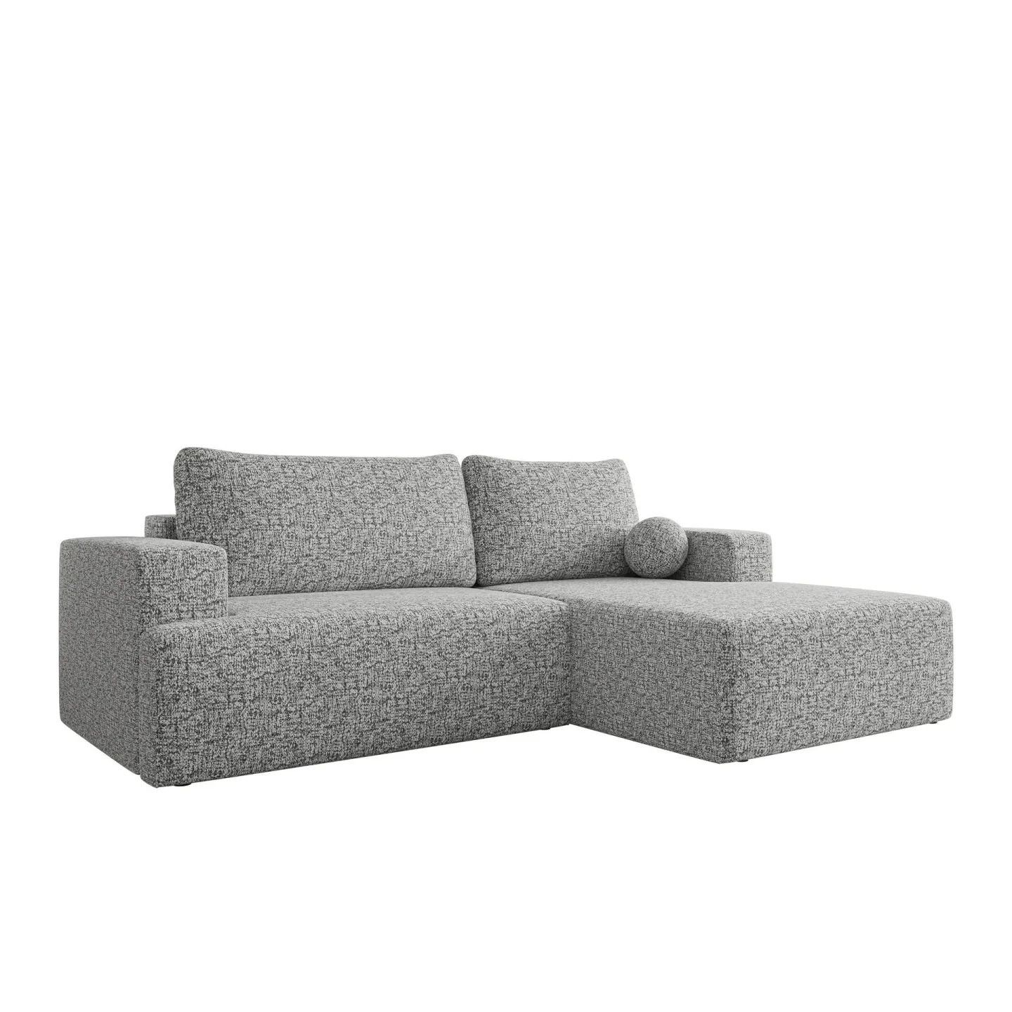 Deylor 3-sits Bäddsoffa med divan - grå