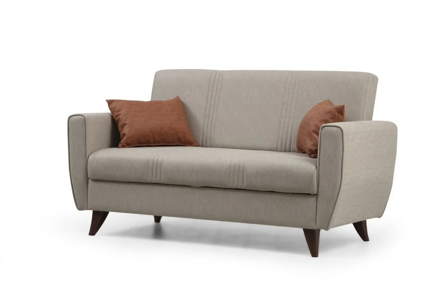 Dewan Bäddsoffa 2-sits - Beige