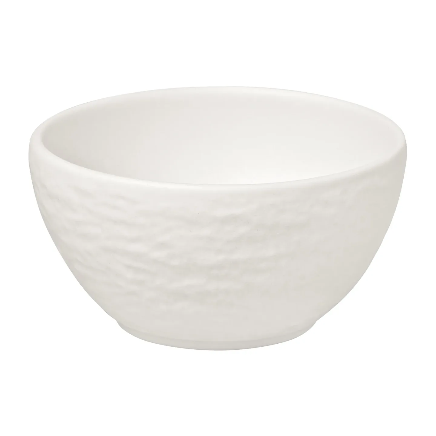 Villeroy & Boch Manufacture Rock Dippschale Ø8cm Blanc