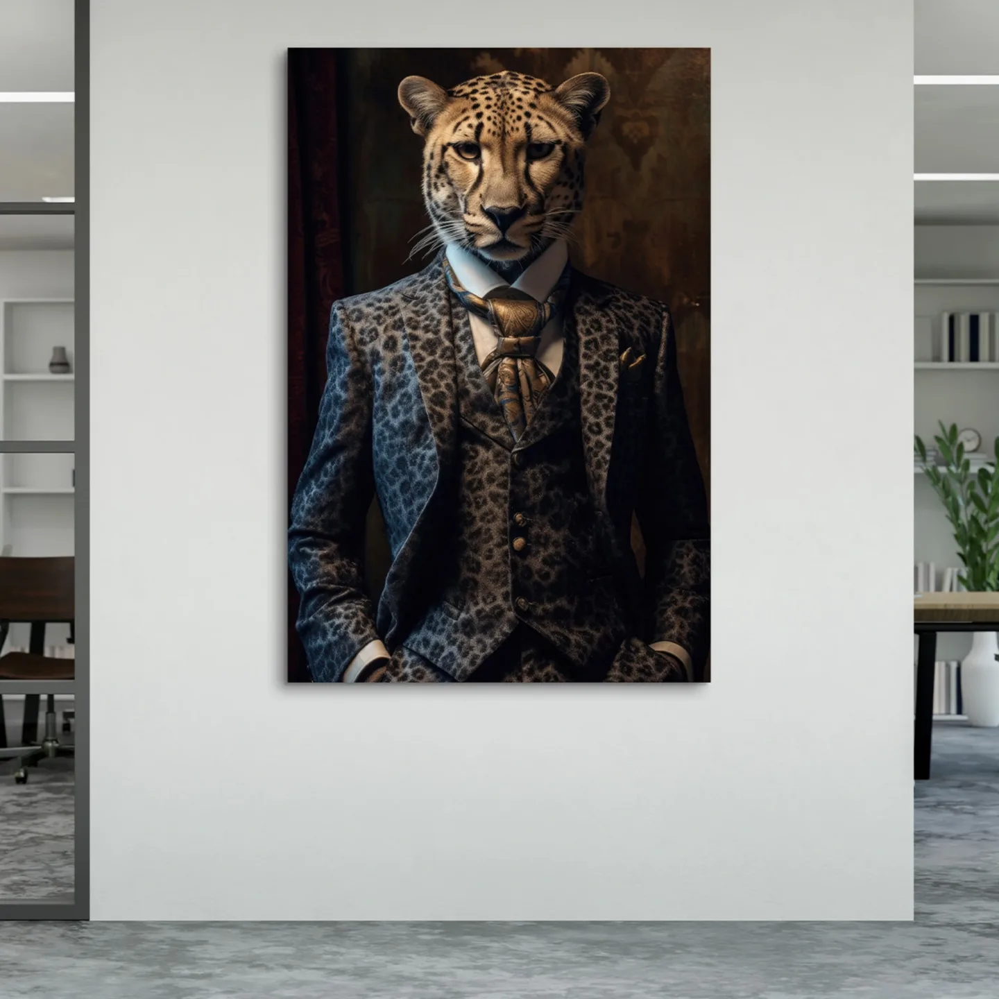 image LAND Acrylglasbild Stylish Cheetah | Schubiger Möbel