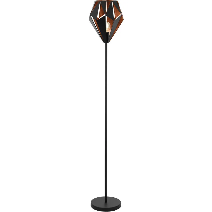 Eglo Stehlampe Carlton 1 Weiss | Schubiger Möbel