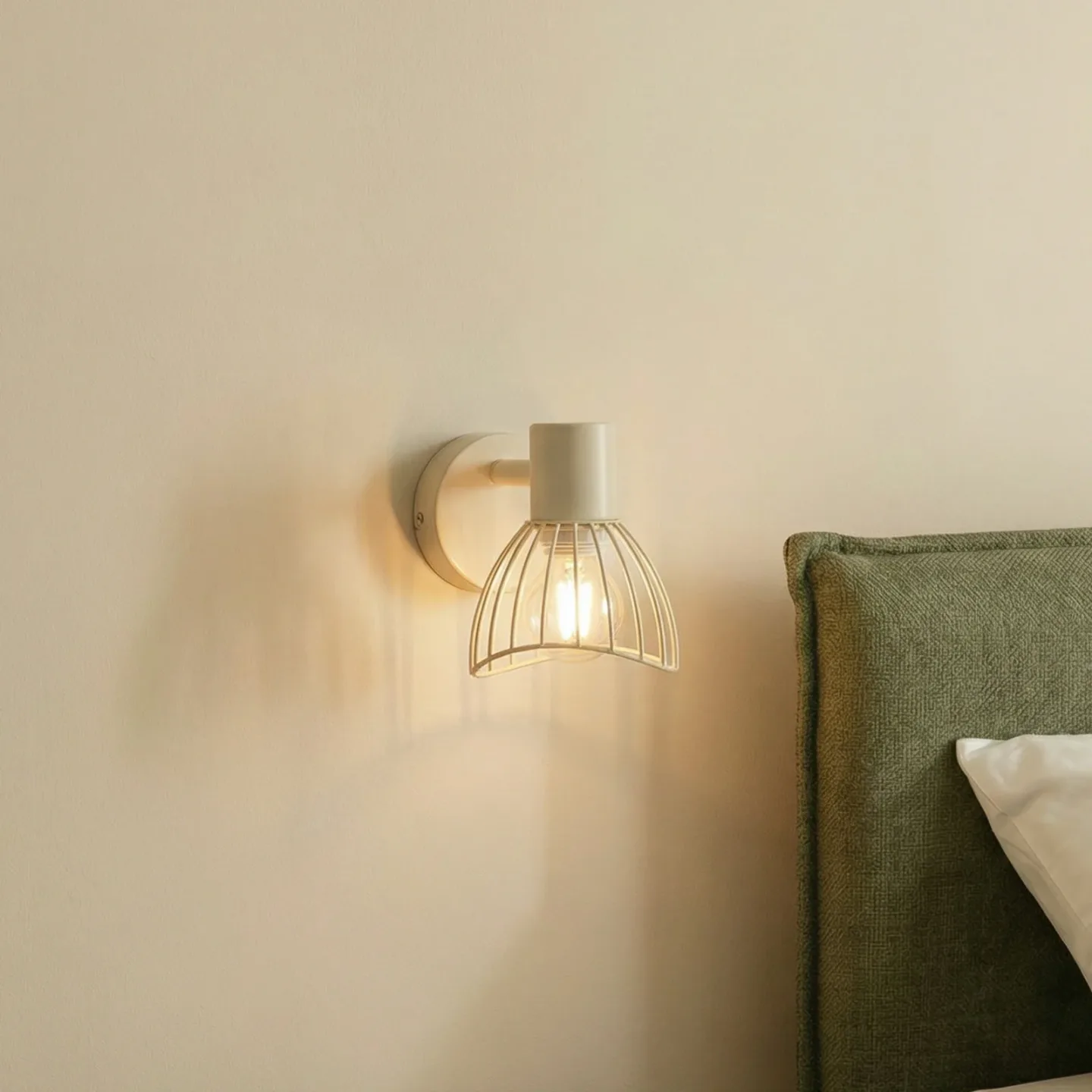 Piena Loftlampe Beige - Lindby - Spisestue - Moderne - Metal - Med én lyskilde
