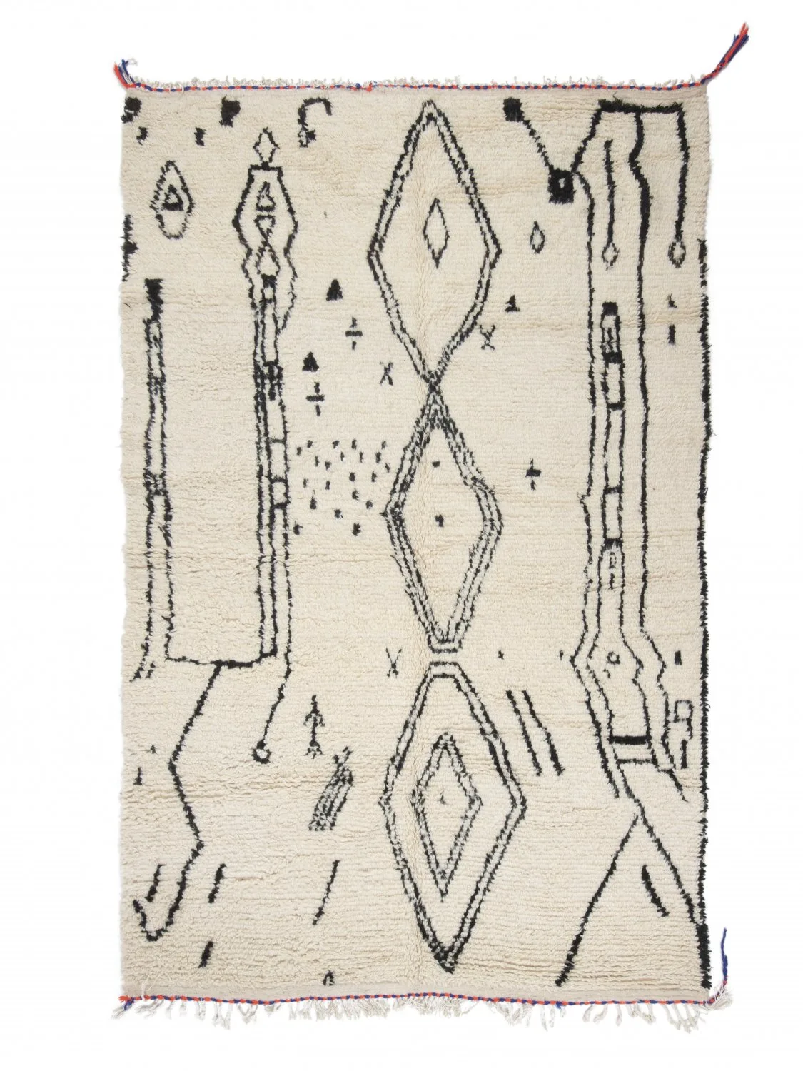 Kelim-teppe Marokkansk Azilal 300 x 190 cm (Størrelse: 300 x 190 cm)