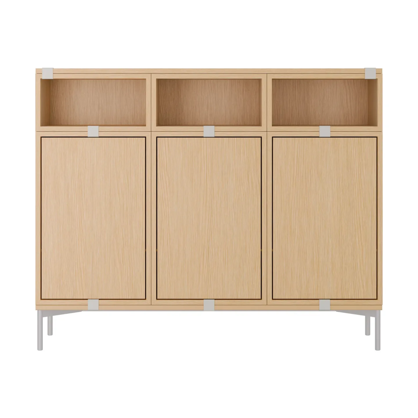 Muuto Stacked Aufbewahrungssystem Sideboard Configuration 3 Oak