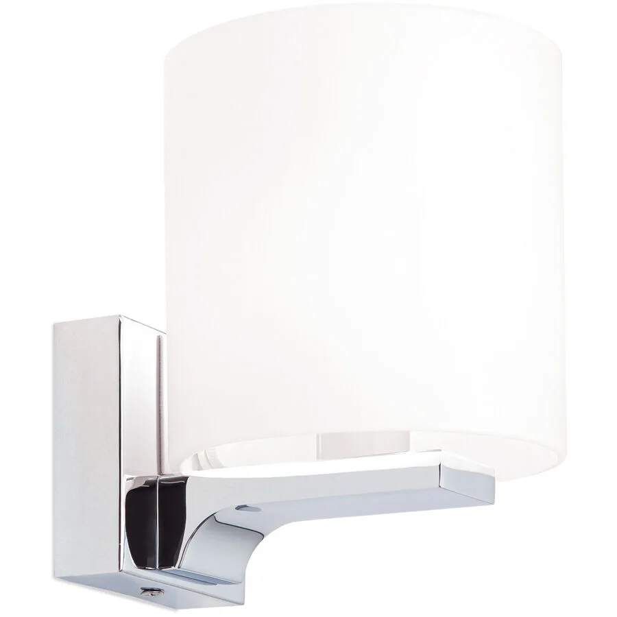 Wandlampe Lapo Grau Stahl 14.5 cm - Farbe: chrom
