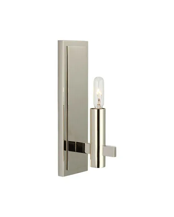 Sonnet Petite Single Sconce Polished Nickel