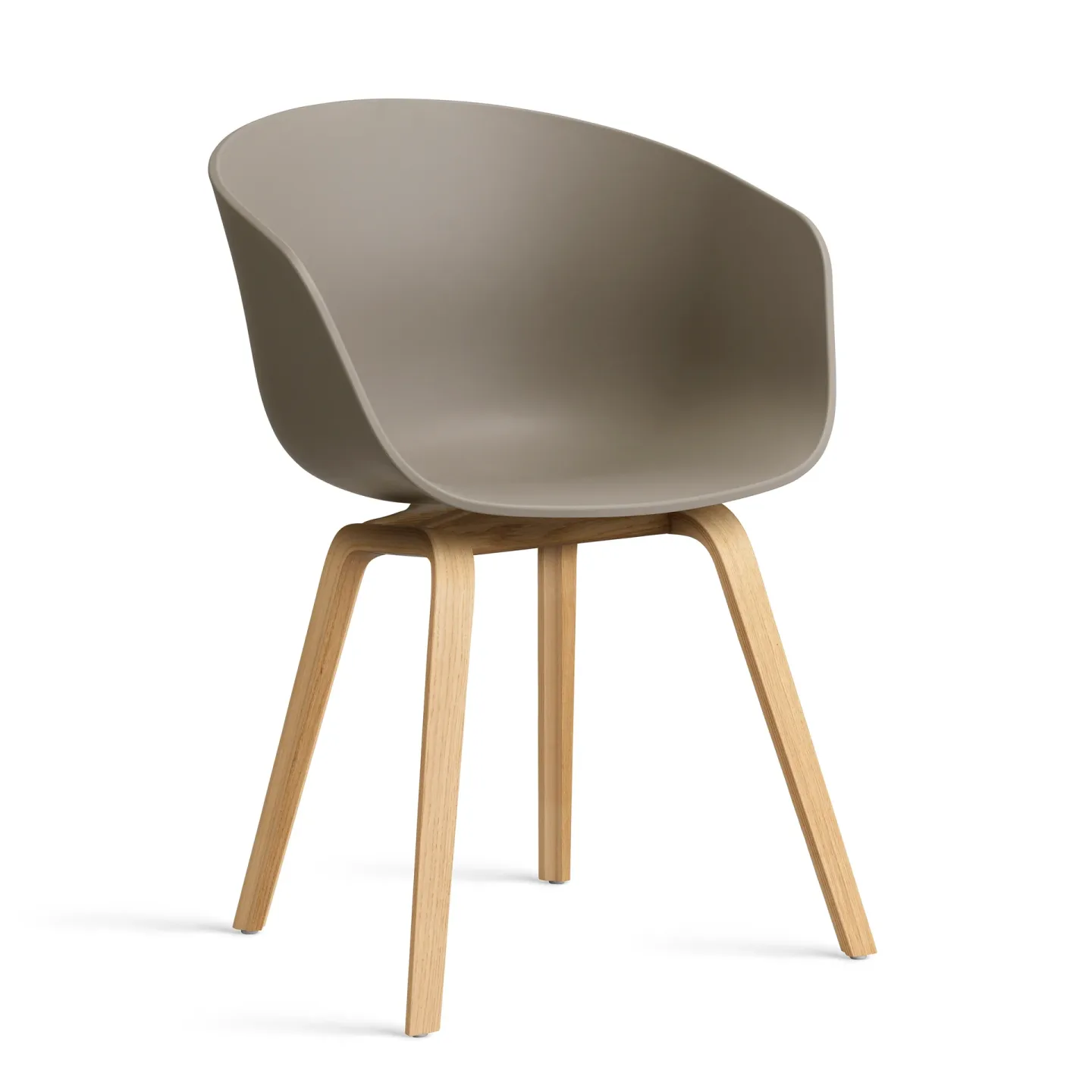 HAY About a Chair 22 2.0 Stuhl Khaki-lackiertes Eichen­gestell