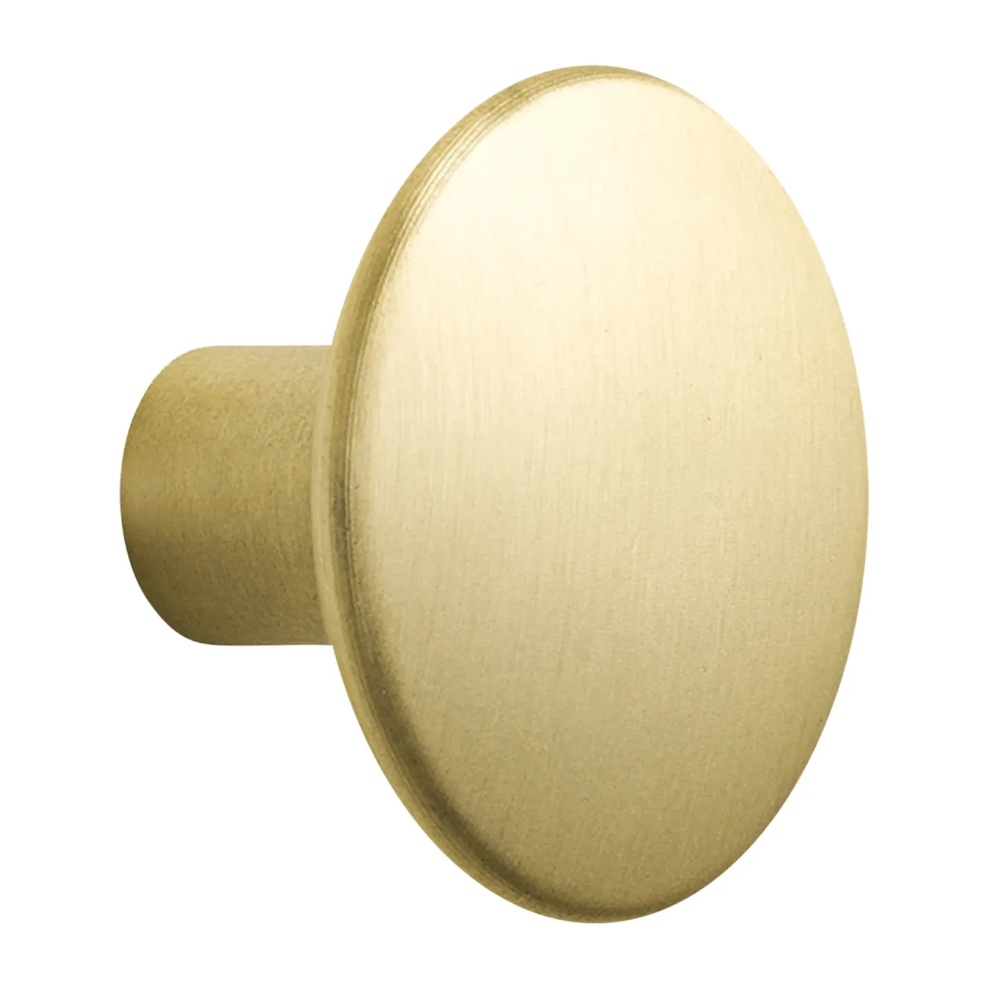 Muuto The Dots Kleiderhaken metall 3,9cm Messing