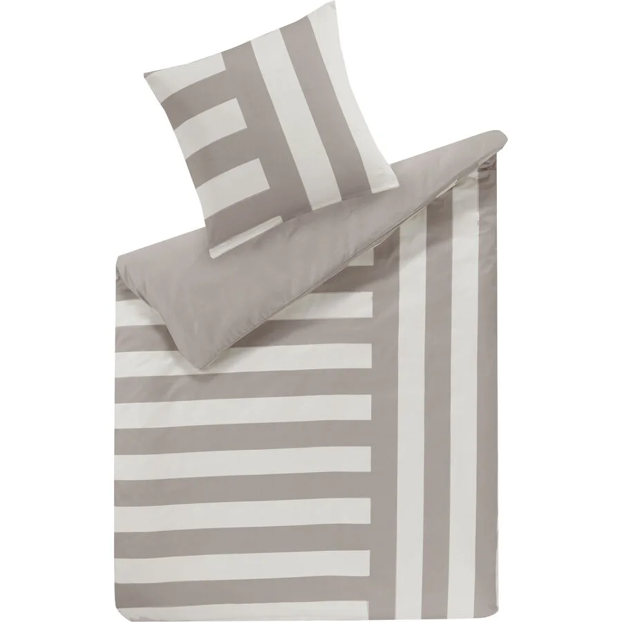 Esprit Bettwäschegarnitur Greta Beige Baumwolle 160 cm