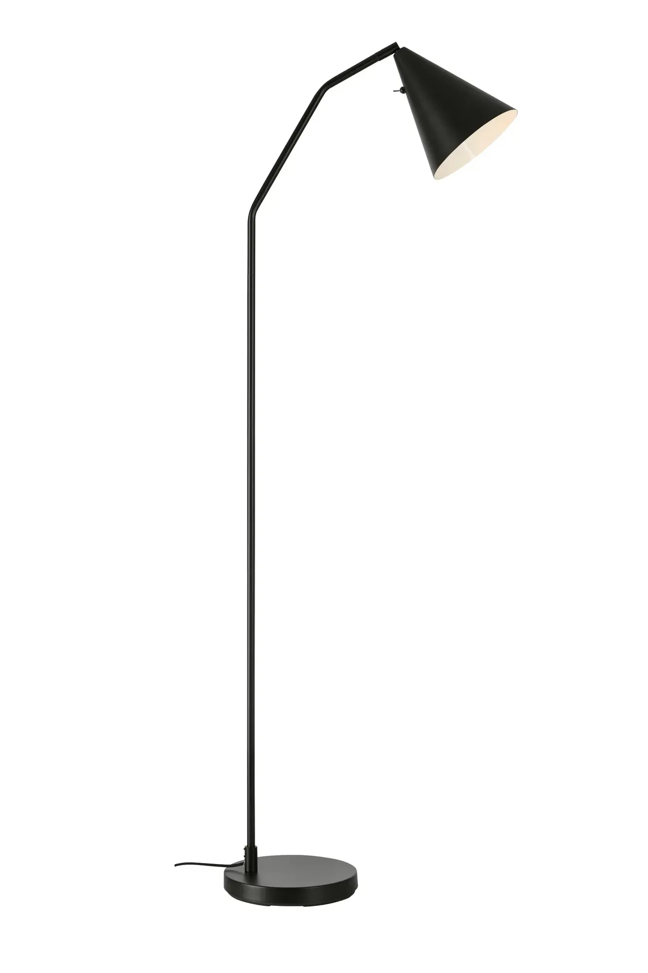 Funil Stehlampe Schwarz 3-stufigsdimmer