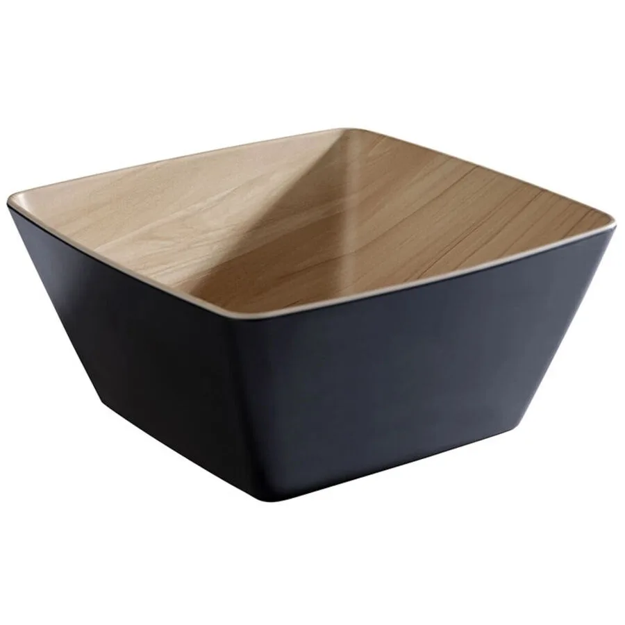 APS Schale Frida schwarz Melamin D 25 cm 1 Stk