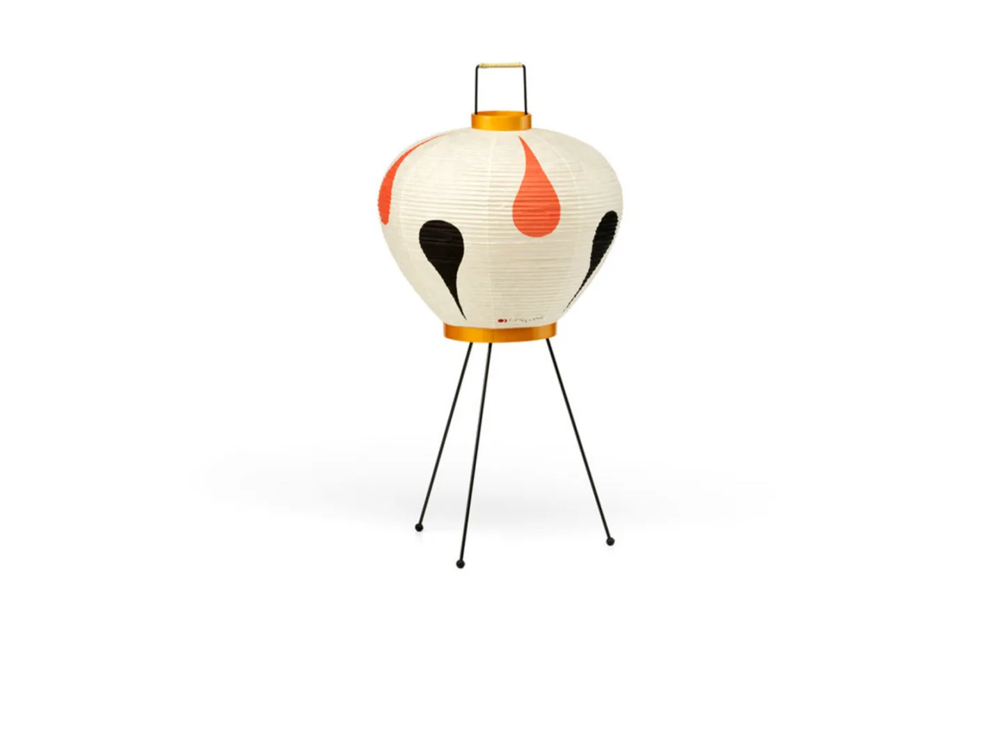 Akari 3AD Tischleuchte - Vitra - Wohnzimmer - Papier / Karton