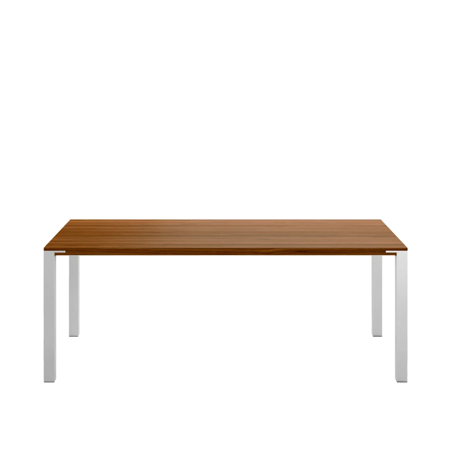 Naver Collection - GM 2110 Bord, 170 x 100 cm, Skiva i Oljad valnöt, Utan tilläggsskiva, Ben i borstat rostfritt stål - Matbord - Nissen & Gehl - Träfärgad - Metall/Trä