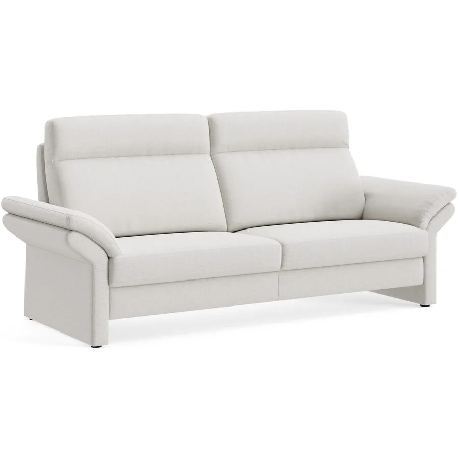 Sofa Albula Ohne Echtstoff Milano platin B 222 T 89 cm - Möbel Konfigurator: Traummöbel individuell zusammenstellen