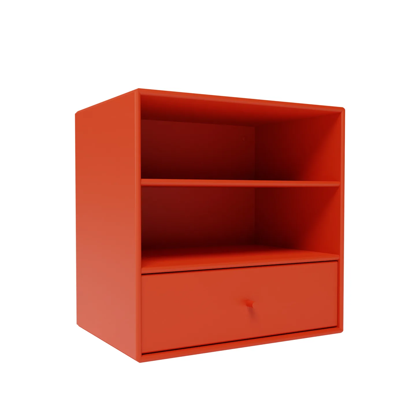 Montana - Montana Mini 1005 - Module With One Drawer - Flint - Hyllor & Hyllsystem - Peter J. Lassen - Grå