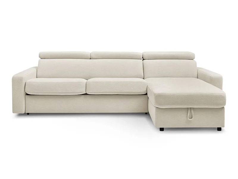 Ecksofa BOBOCHIC MONACO Stoff beige