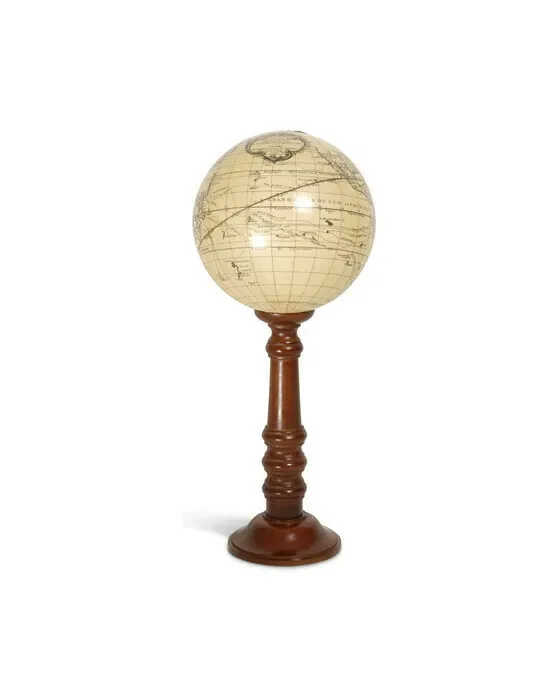 Wooden Globe Stand L
