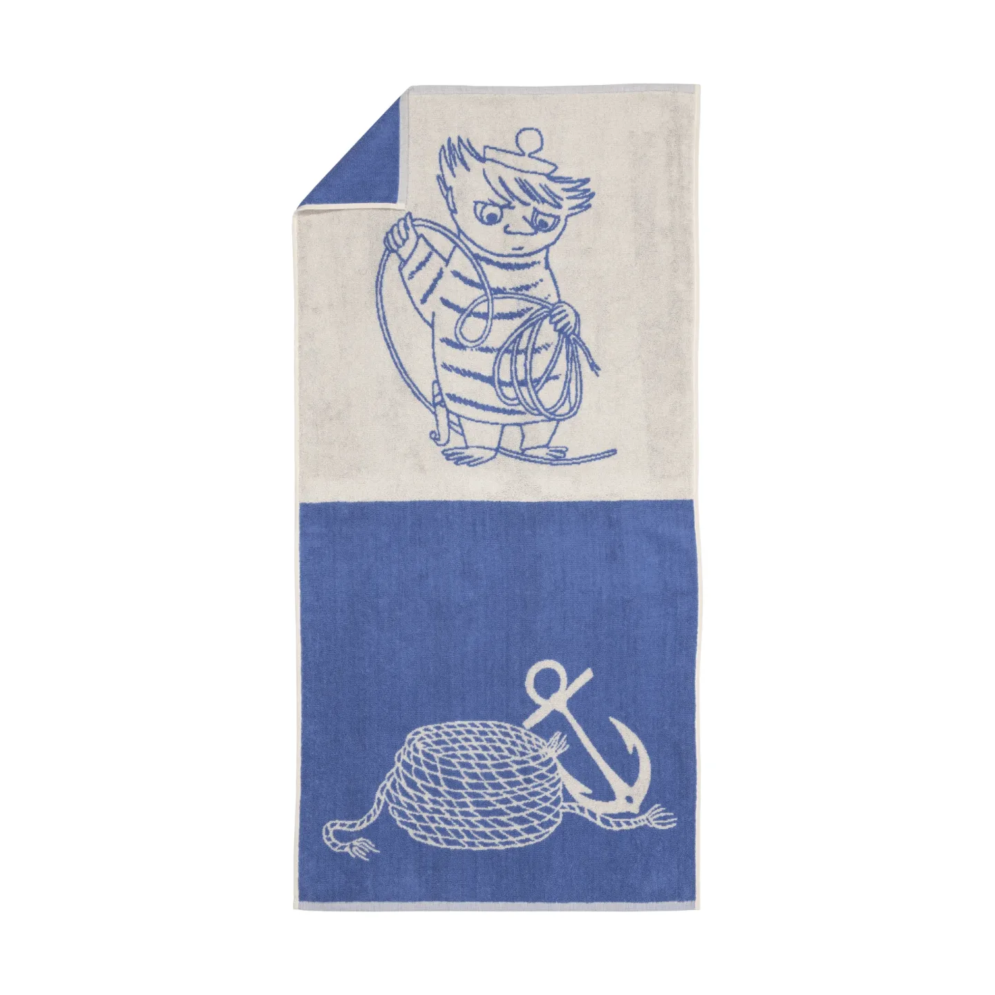 Moomin Arabia Mumin Badehandtuch 70x140cm Too-ticky, Blau