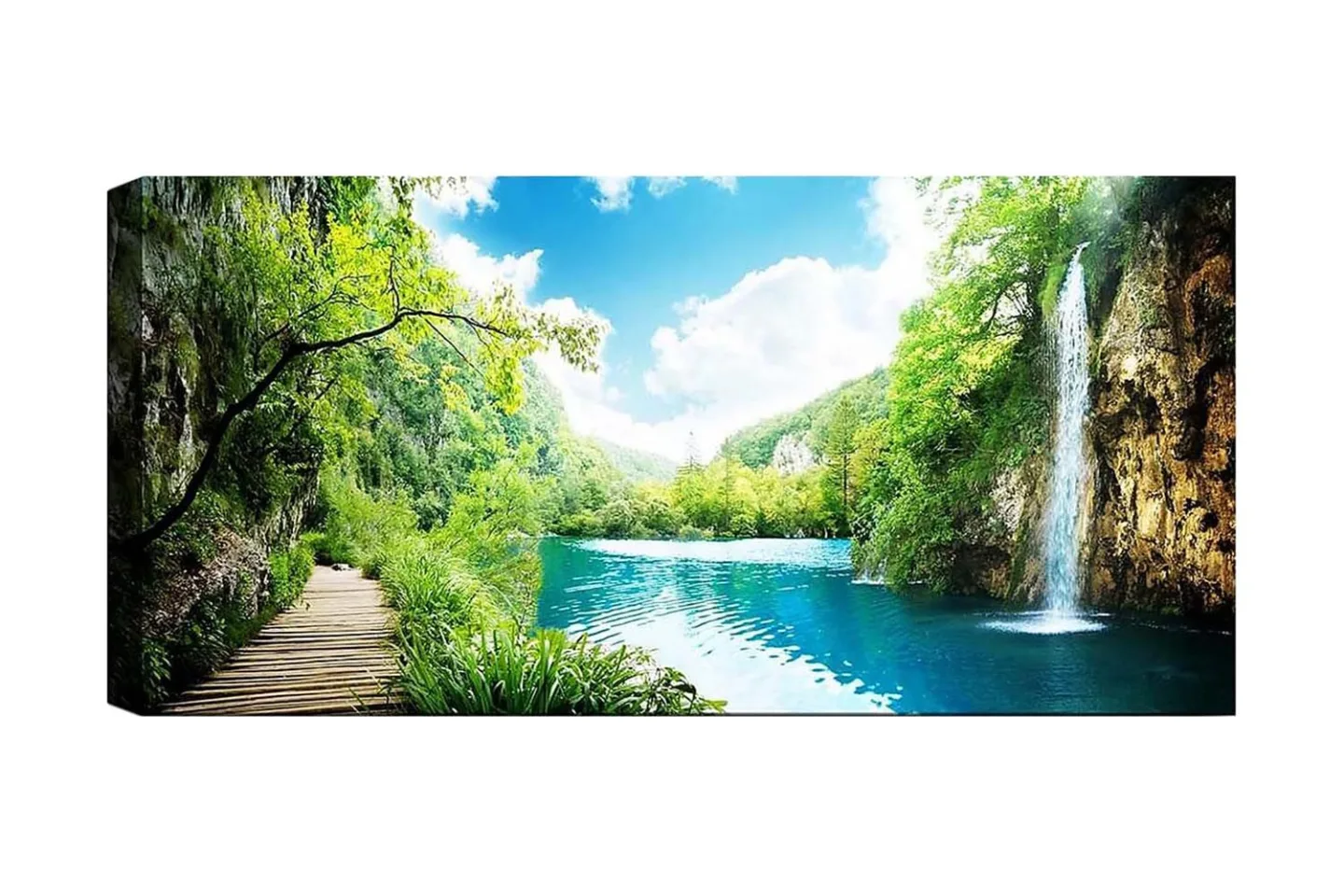 Canvastavla YTY Landscape & Nature Flerfärgad - 120x50 cm