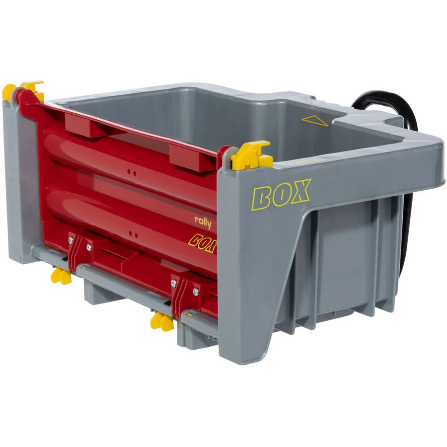RollyBox Rolly Toys Grau Kunststoff - Farbe: grau/rot