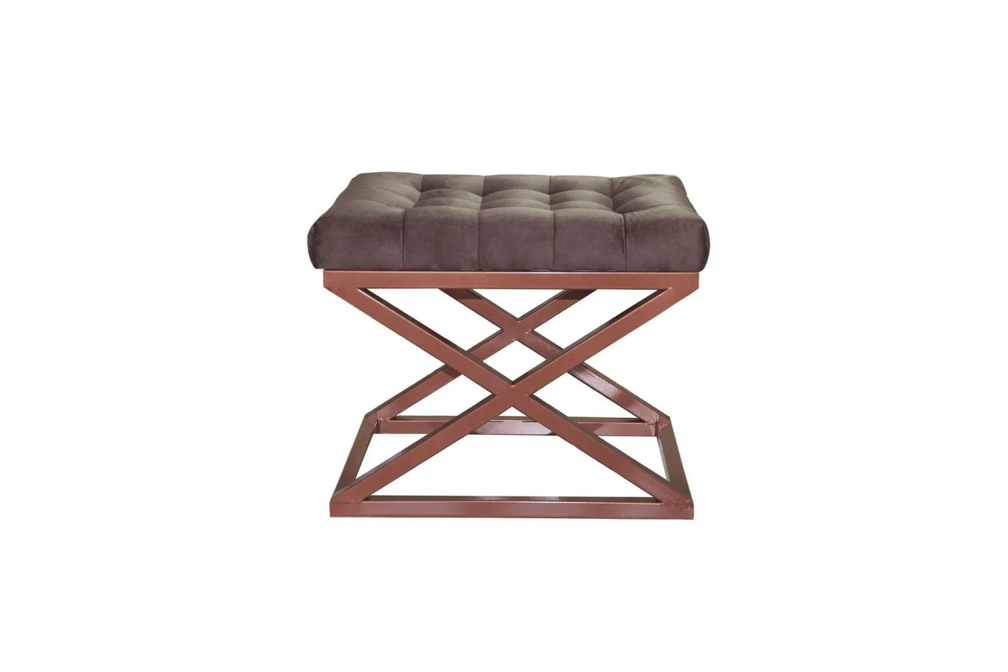 Gillie Sittpuff 40 cm - Koppar/Brun