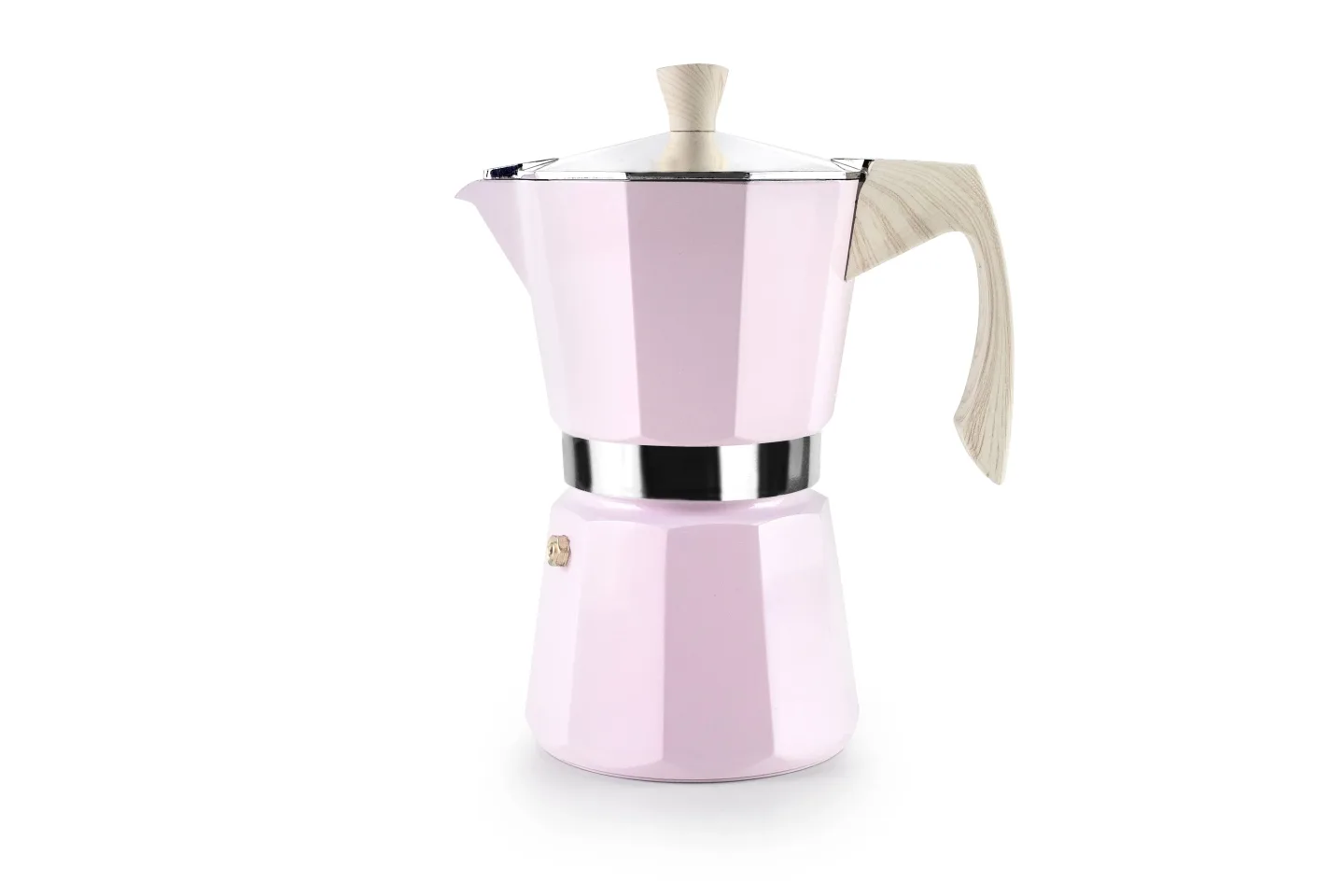 Ibili - Veneto espressokanne - 6 kopper - rosa