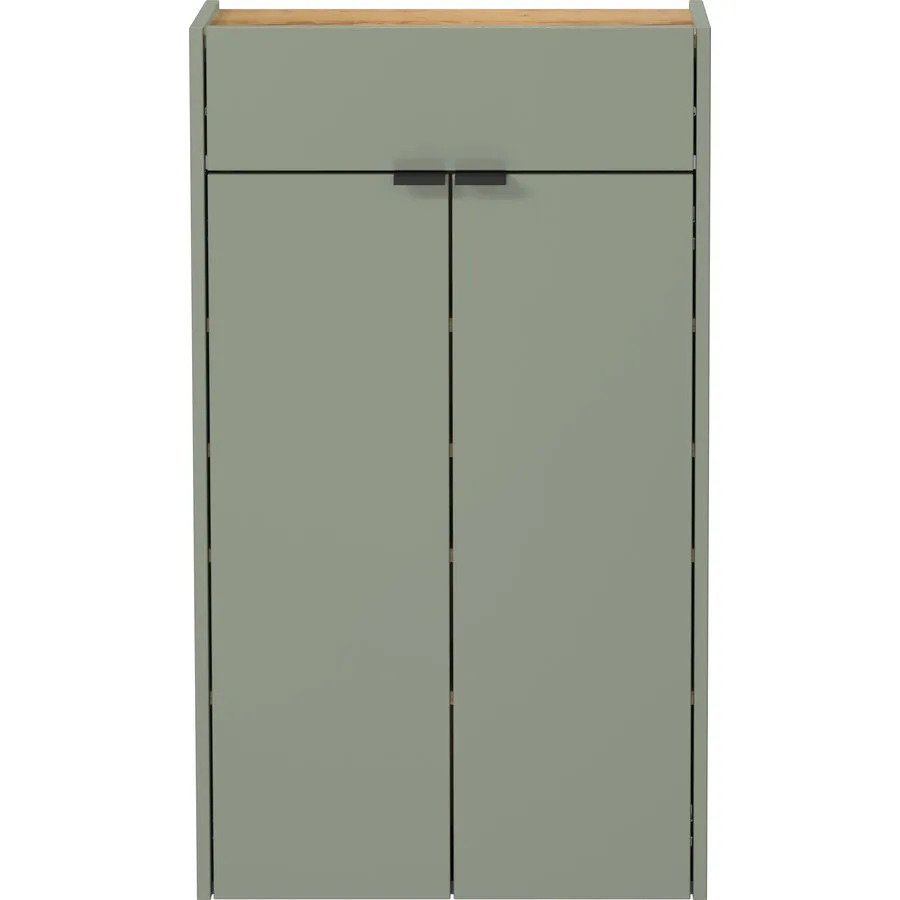 Schuhschrank Brano türkis Holzwerkstoff B 56 H 97 cm