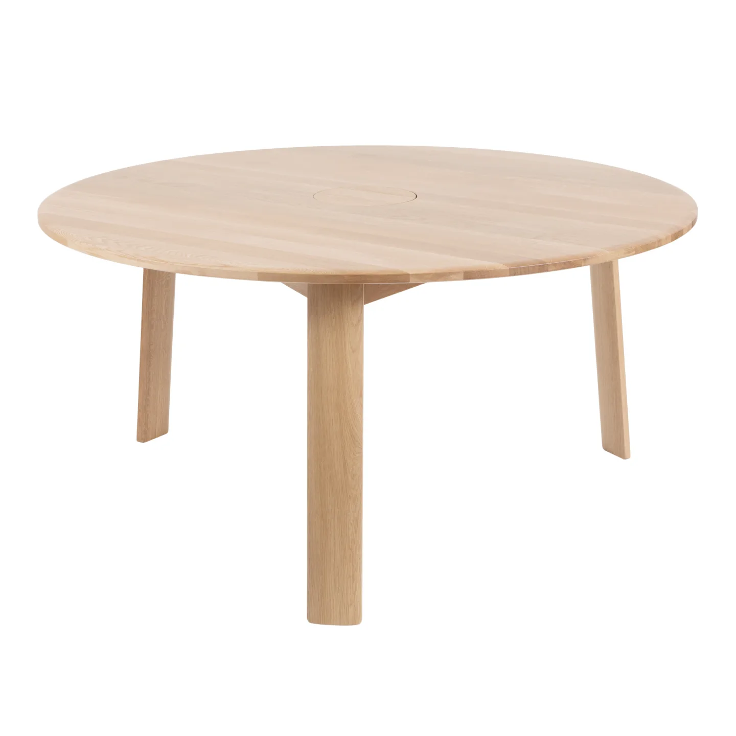 HEM - Alle Round Table 150 cm - Natural Oak - Matbord - Staffan Holm - Träfärgad - Trä