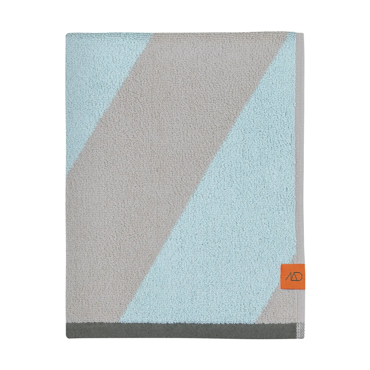 Mette Ditmer Diagonal handduk Mint, 50x90 cm