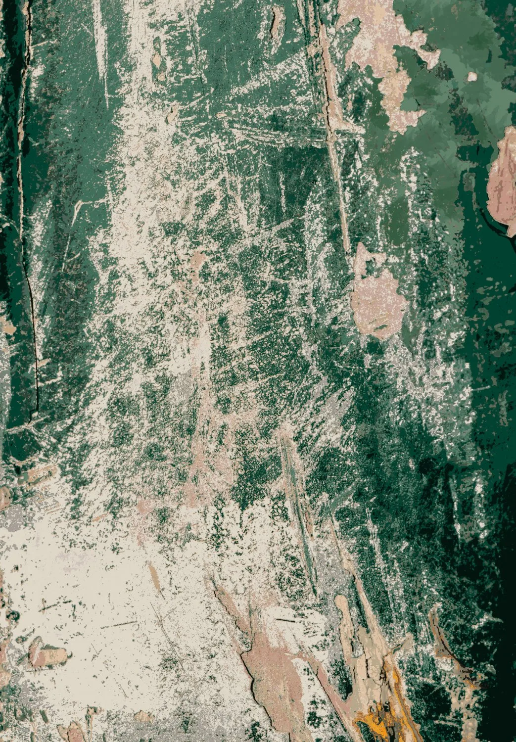 Wilton-teppe - Tamalous (beige/grønn) (Størrelse: 200 x 280 cm)