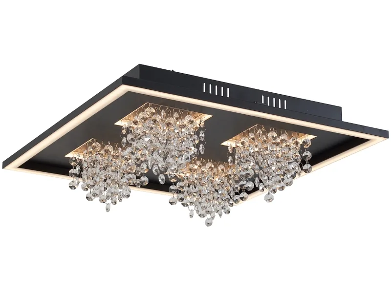 Deckenlampe LED SARA 45cm 40W schwarz