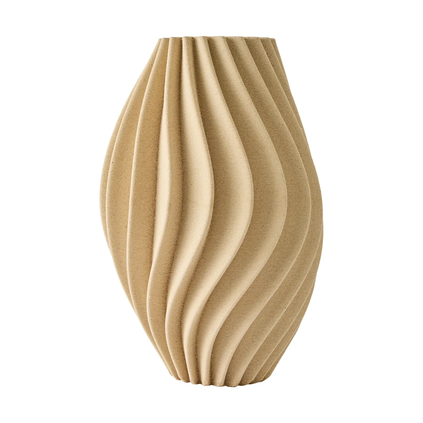 Tell Me More Vento Vase Sand, small 32 cm
