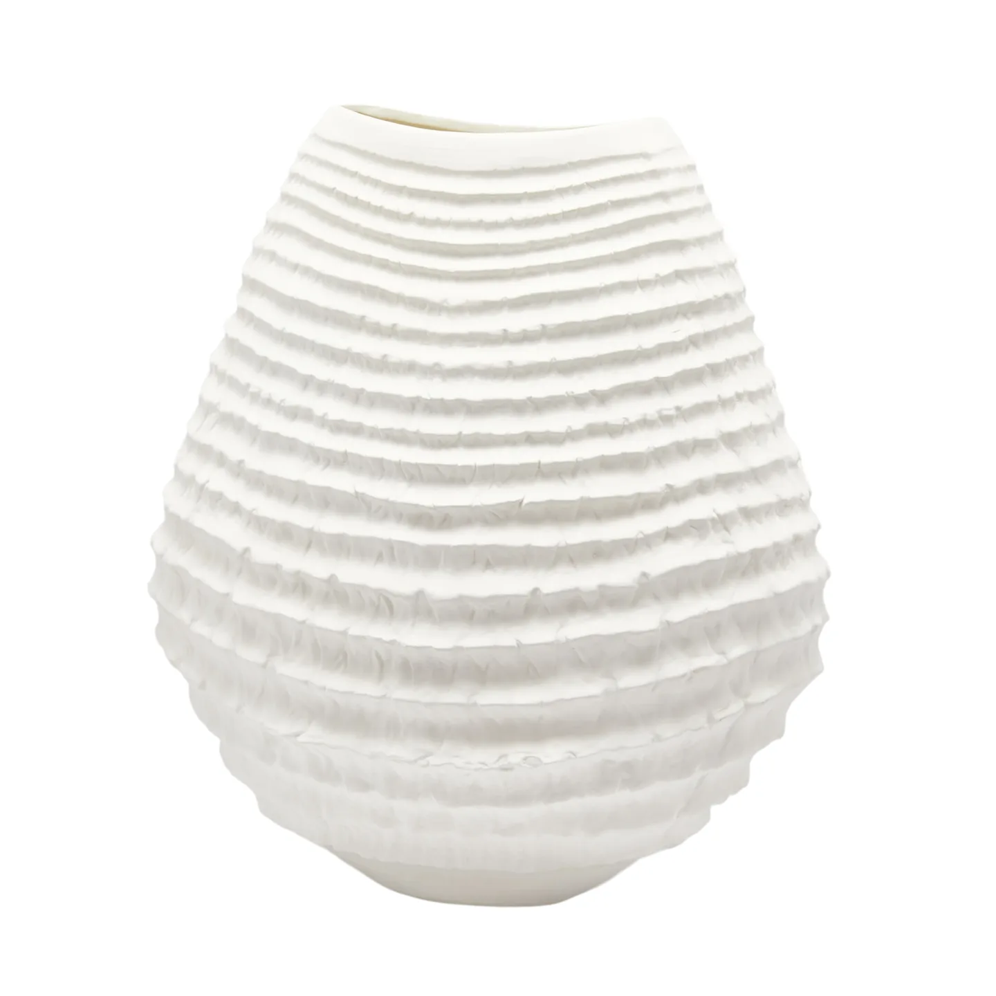 Edg Vase Deluxe Strati Porzellan H: 43 cm | Schubiger Möbel