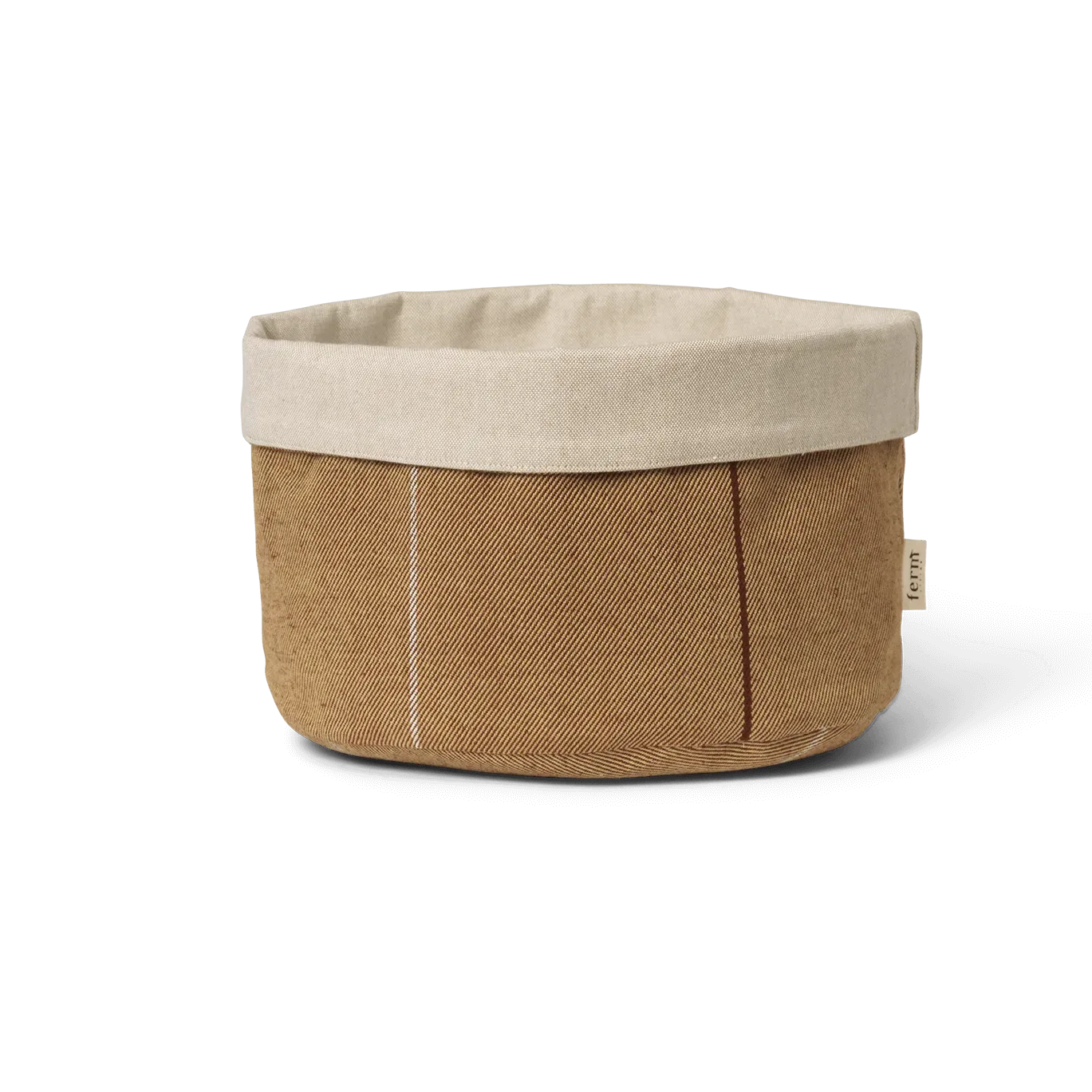 Ferm Living Ito Kitchen Basket Brotkorb Ø23 cm Natural-straw