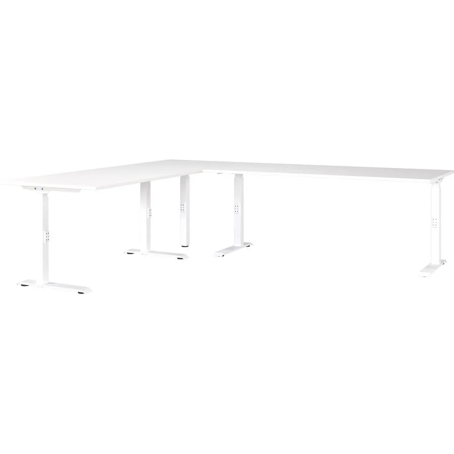 Schreibtisch Zayn weiss Holzwerkstoff B 260 T 220 cm